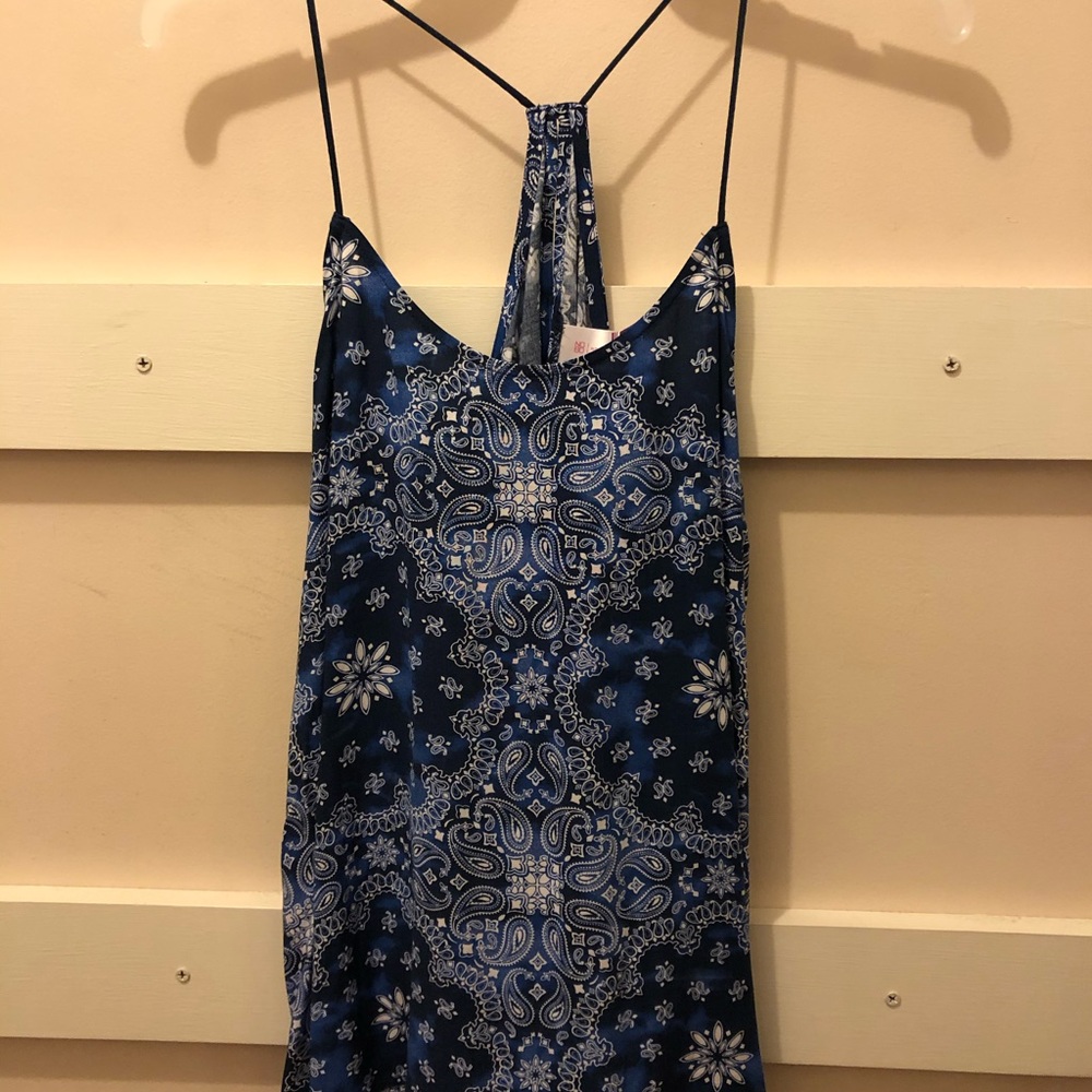 Ladies bandana print top